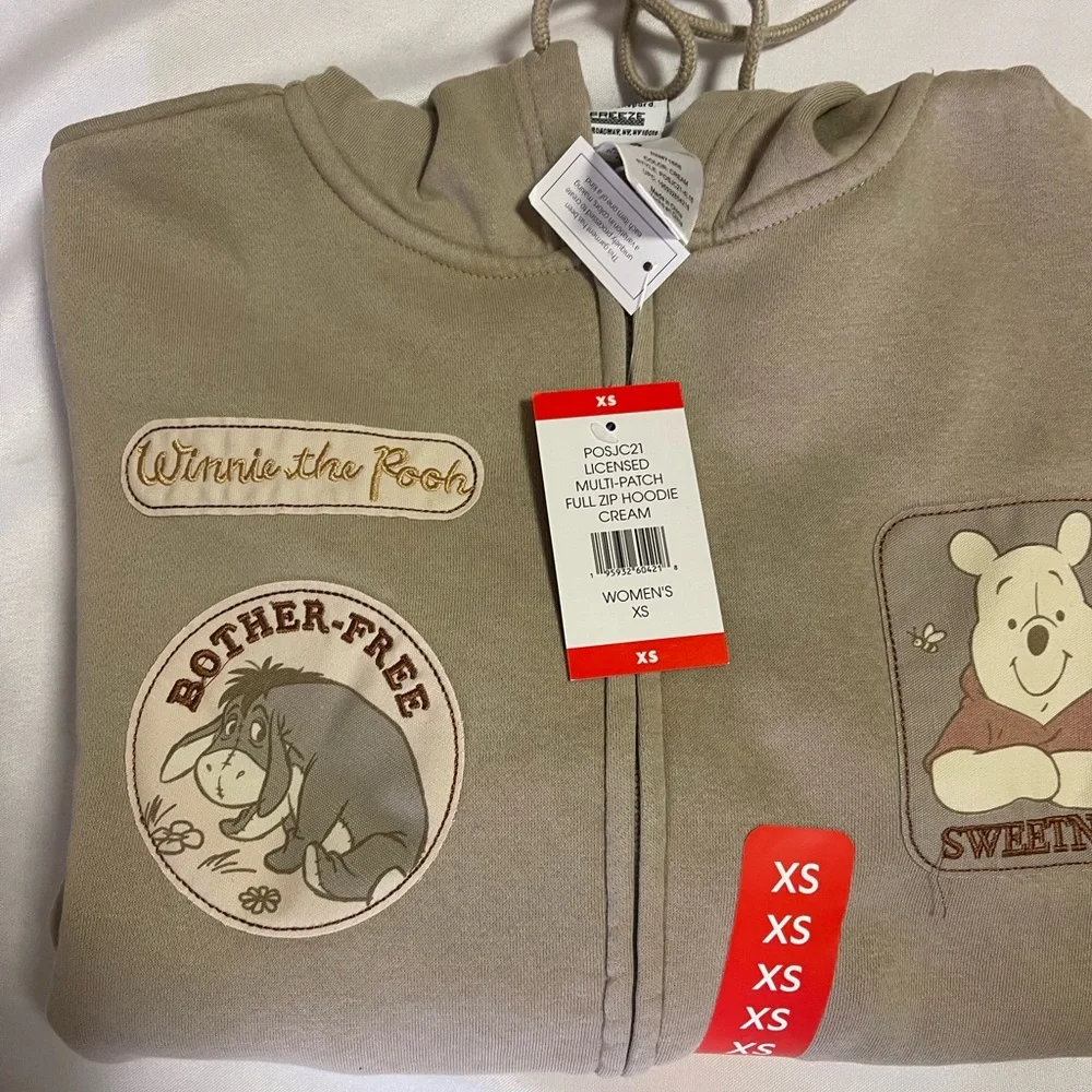 Disney Tan Winnie the Pooh and Eeyore Jacket - Picture 2 of 11